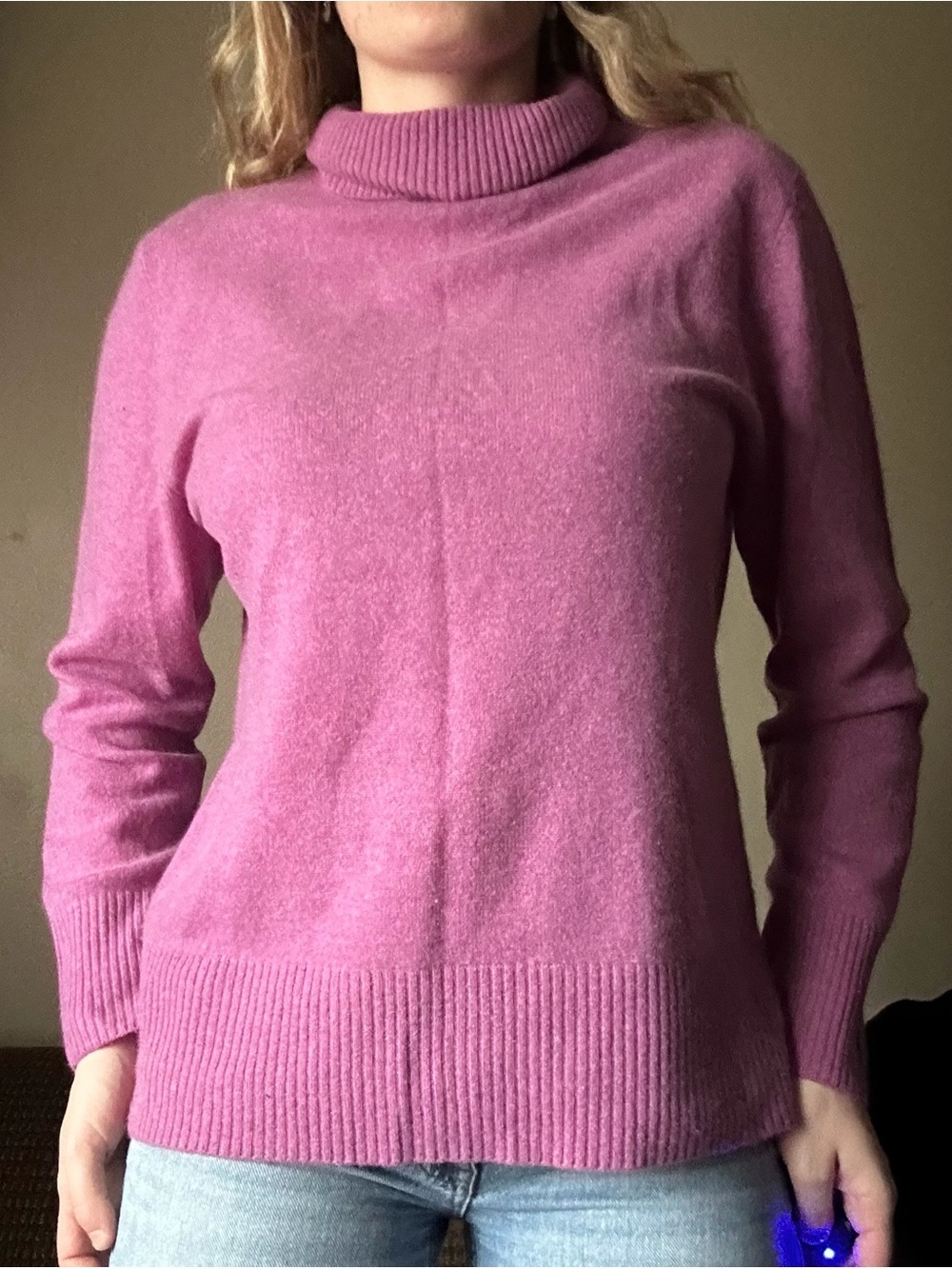 Apt. 9 100% Cashmere Turtleneck Sweater XL